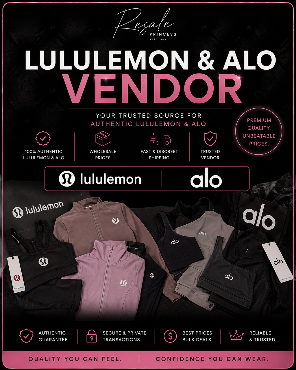 Lulu & Alo Vendor. 🛍️