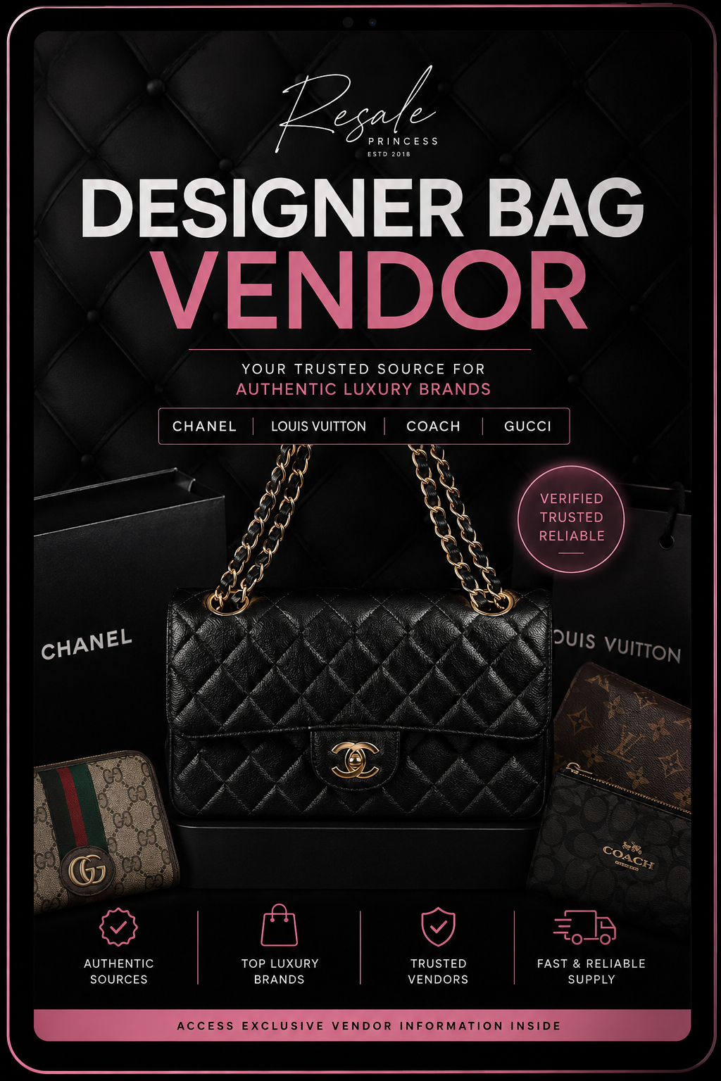 Bag Vendor. 👛